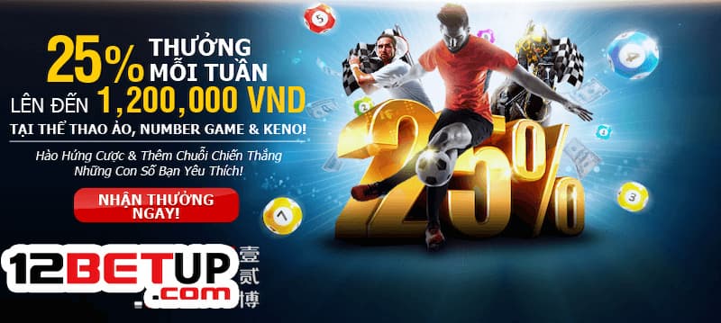 Khám khá lý do nên chơi thể thao ảo 12Bet