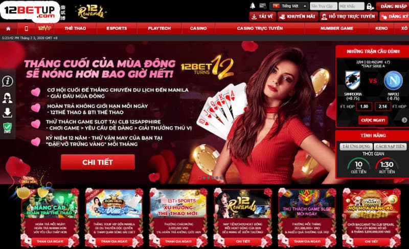 Tải App 12Bet săn ngay quà khủng