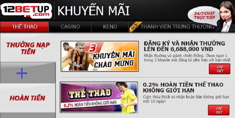 Cách nhận tiền cược miễn phí 12Bet