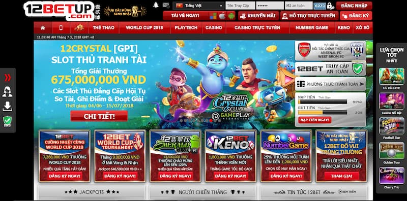 Lý do nên chơi xổ số 12Bet