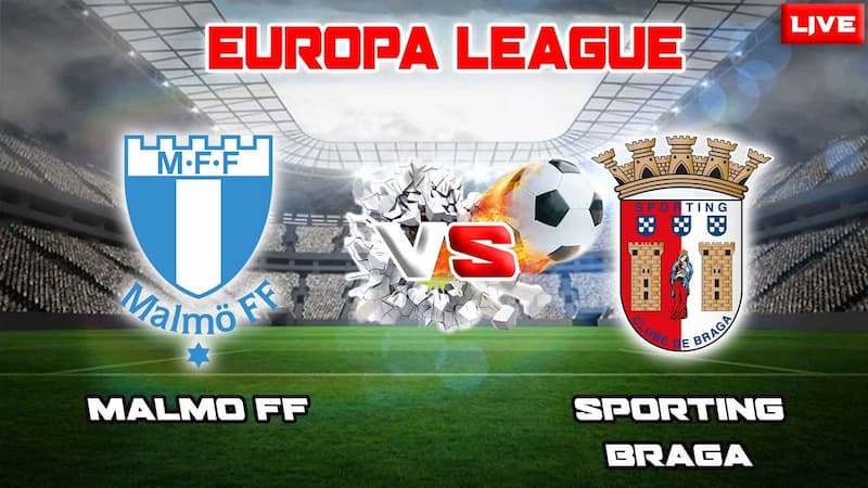 Soi kèo Braga vs Malmo 3h ngày 4/11, Europa League