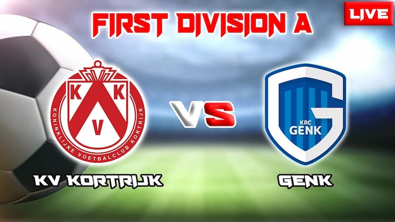 Soi kèo Kortrijk vs Genk 0h15 ngày 27/12/2022, Giải hạng nhất Bỉ