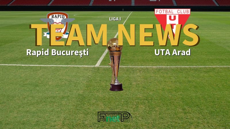 Soi kèo UTA Arad vs Rapid Bucharest 1h30 ngày 19/12/2022, Giải hạng nhất Romania