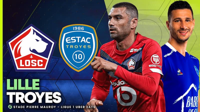 Soi kèo Lille vs Troyes 19h ngày 15/1/2022, Ligue 1