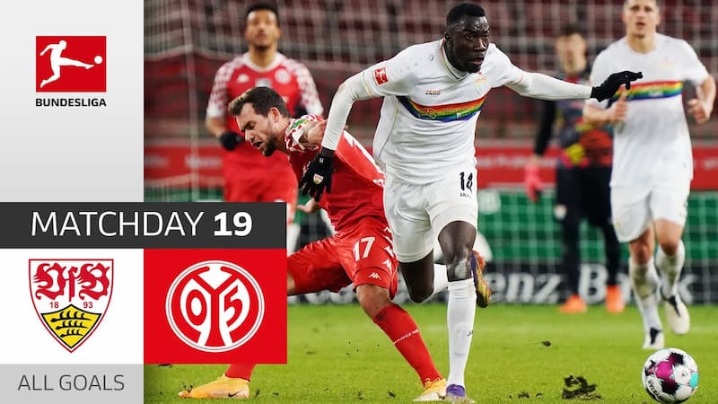 Soi kèo Stuttgart vs Mainz 21h30 ngày 21/1/2023, Bundesliga 1